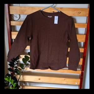 NWT OLD NAVY Waffle knit Long Sleeve